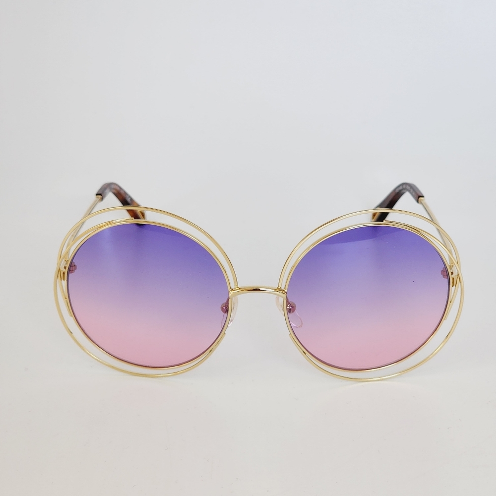 ❤️CHLOE ROSIE OVERSIZED ROUND SUNGLASSES - Picture 2 of 6